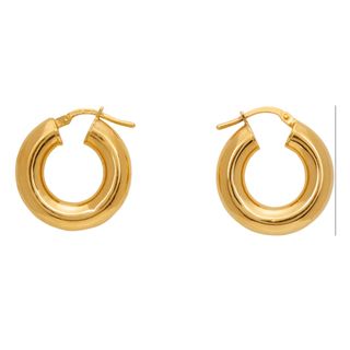 Sophie Buhai + Gold Tiny Everyday Hoop Earrings