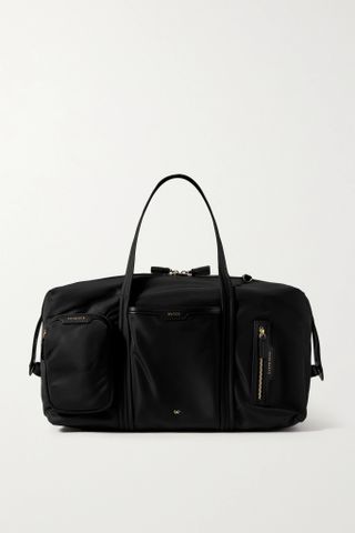 Anya Hindmarch + Inflight Leather-Trimmed Weekender Bag