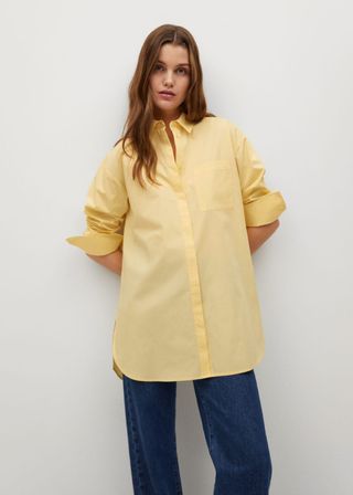 Mango + Oversize Poplin Shirt