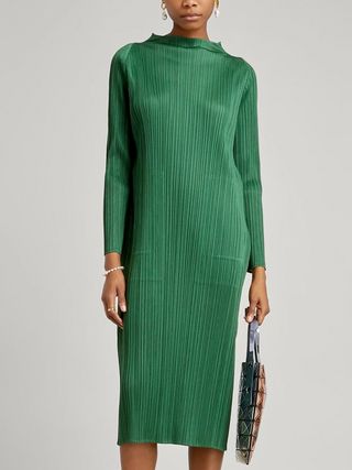 Pleats Please Issey Miyake + February Monthly Colours Dress