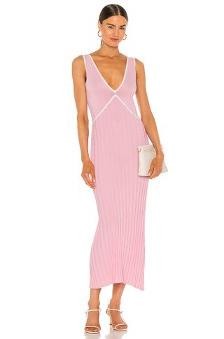 Solid & Striped + Solid & Striped Aubrey Dress in Cloud Pink