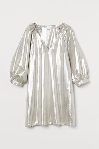 H&M + Shimmering Dress