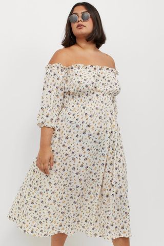 H&M + Off-The-Shoulder Dress