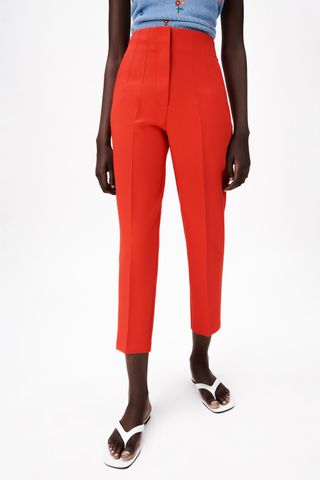 Zara + High Waisted Pants