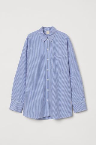 H&M + Oversized Cotton Shirt
