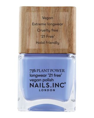Nails Inc + 73% Plant Power 21 Free Vegan Nail Polish in Soul Surfing