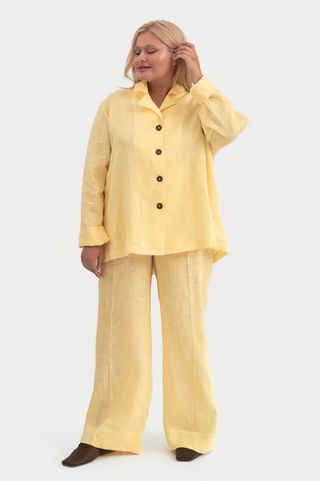 Sleeper + Lemon Pajama Set With Pants