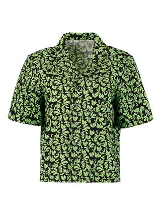 LHD + Escadaria Button Up Shirt Green Sloth