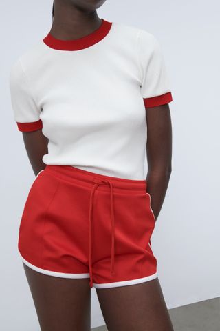 Zara + Retro Sport Shorts
