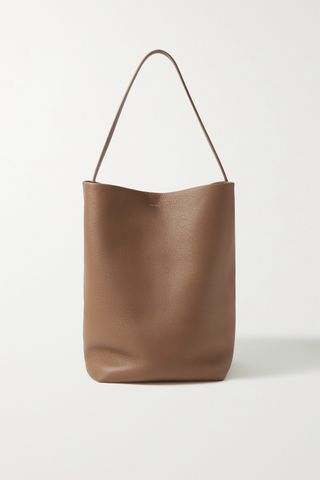 The Row + N/S Park Textured-Leather Tote