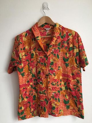 Etsy + Retro Shirt Vintage Summer 90s Blouse