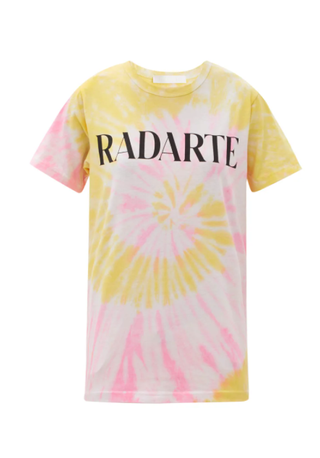 Rodarte + Radarte-Print Tie-Dye Jersey T-Shirt