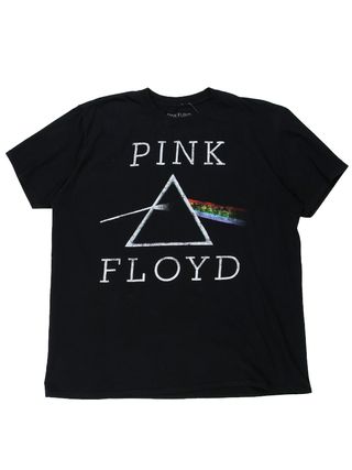 Vintage + Pink Floyd Dark Side of the Moon Album Artwork Graphic Band T-Shirt