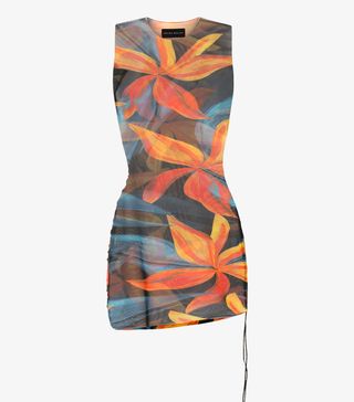 Louisa Ballou + Heatwave Printed Mesh Dress