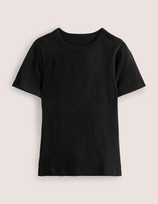 Boden + Cotton Ribbed T-Shirt