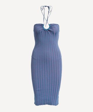 Paloma Wool + Jenny Rib Knit Halter-Dress