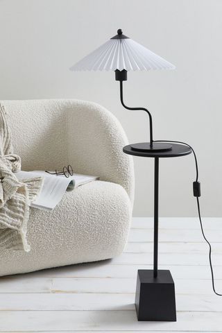 H&M + Pleated-Shade Table Lamp