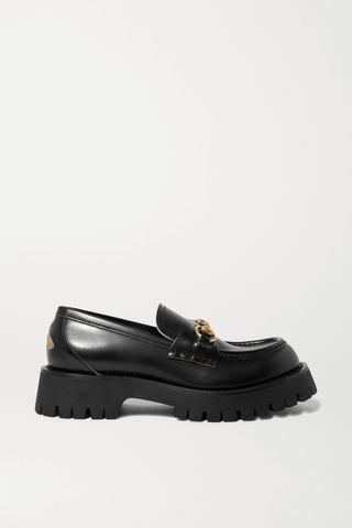 Gucci + Horsebit-Detailed Leather Platform Loafers