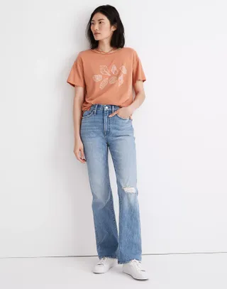 Madewell + High-Rise Bootcut Jeans