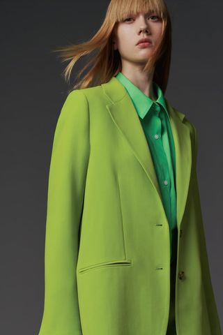 Zara + Straight Cut Blazer