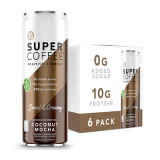 Super Coffee + Coconut Mocha Super Coffee (Plant Protein) 6 Pack