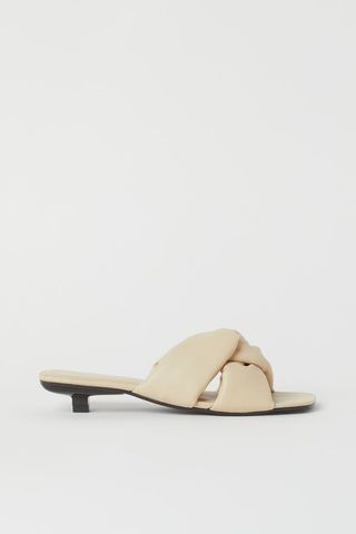 H&M + Padded Slip-On Sandals