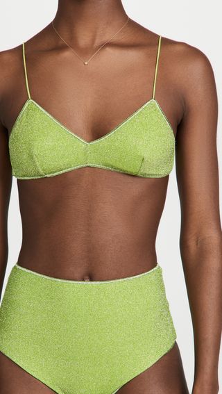 Oséree + Lumire Bra & High Waisted Bikini Set