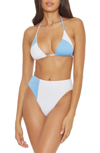 Soluna + Clear Lines Triangle Bikini Top