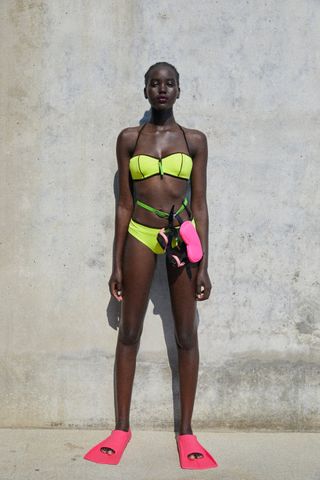Zara + Bandeau Bikini Top