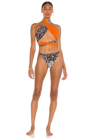 Tropic of C x Revolve + Bianca Reversible Bikini Top