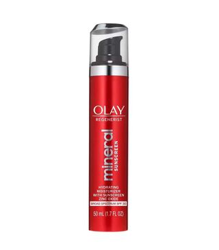 Olay + Regenerist Mineral Sunscreen Hydrating Moisturizer SPF 30