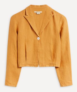 Paloma Wool + Phoebe Cropped Linen Jacket