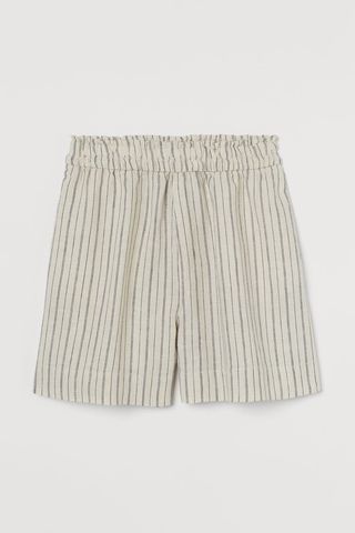H&M + Linen Shorts