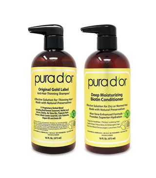 Pura D'Or + Biotin Original Gold Label Shampoo & Conditioner Set