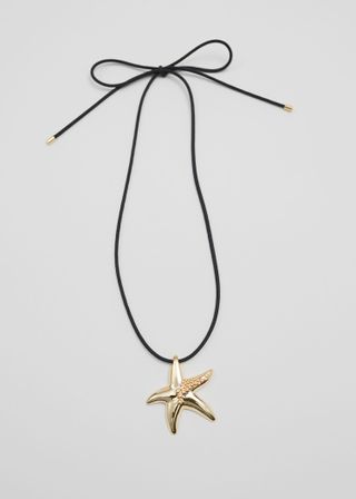& Other Stories + Starfish Cord Necklace