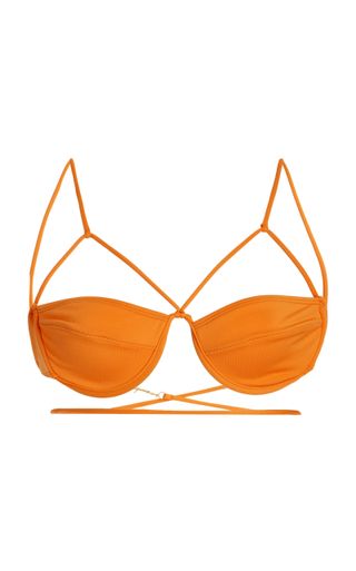Jacquemus + Le Haut De Maillot Signat Bikini Top