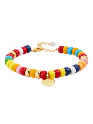Scoop + Multi-Color Bracelet With Coin Charm