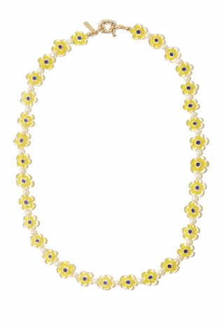 Éliou + Trini Millefiori Glass & Gold-Plated Necklace