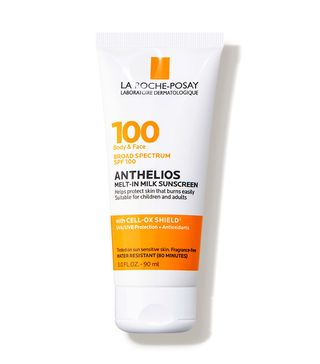 La Roche-Posay + Anthelios Melt-in Milk Body & Face Sunscreen Lotion Broad Spectrum SPF 100