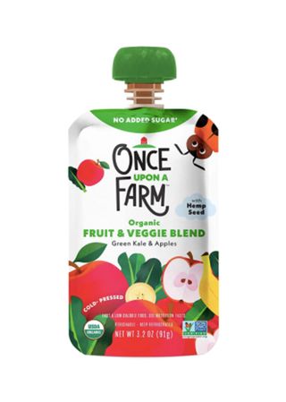 Once Upon a Farm + Organic Green Kale & Apples Pouch