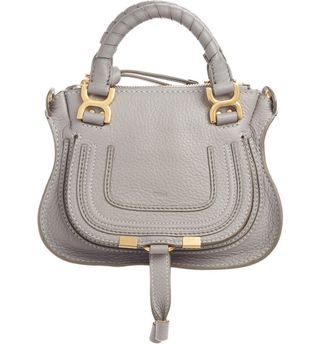 Chloé + Mini Marcie Leather Crossbody Bag