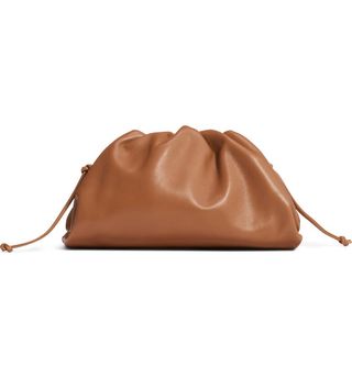 Bottega Veneta + The Mini Pouch Leather Clutch