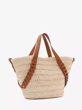 Mint Velvet + Rina Plaited Basket Bag