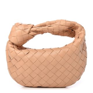 Bottega Veneta + Pre-Owned Mini Jodie Cipria Bag