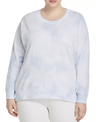 Marc New York + French Terry Tie Dyed Dolman Pullover Sweatshirt