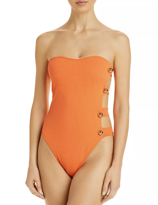 Alexandra Miro + Bella Strapless One Piece Swimsuit