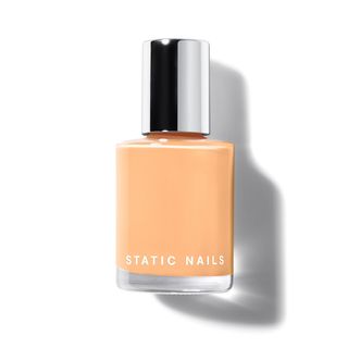 Static Nails + Liquid Glass Nail Lacquer in Peachy Keen
