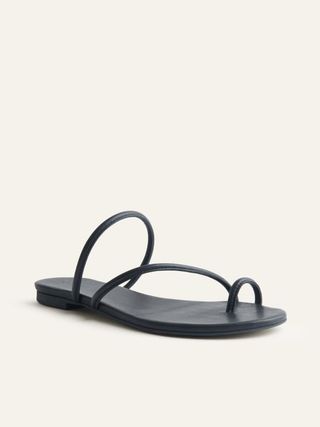 Reformation + Ludo Toe Ring Strappy Flat Sandal