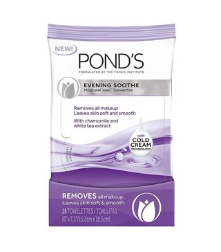 Pond's + Moisture Clean Towelettes, Evening Soothe