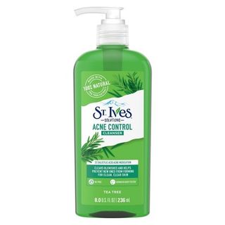 By St. Ives + St. Ives, Solutions, Acne Control Cleanser, Tea Tree, 8 Fl Oz (236 Ml)